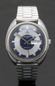 Jaeger LeCoultre Club gentleman's automatic wristwatch ref. E0300405 with day and date aperture,