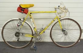 Rotrax Cycles vintage road bicycle with 54cm frame, Shimano chainwheels, Suntour derailleur and