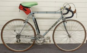 Bob Jackson vintage road bike with 51cm frame, campagnolo derailer, wolber tyres