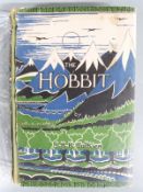 The Hobbit or There and Back Again by J.R.R. Tolkien Illustrated by the Author, published George