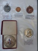 Queen Victoria Jubilee medal with prime ministers names verso, together with a County of Worcester