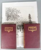 Jane Austen a pair of novels illustrated by Hugh Thomson, both published 1926 in gilt decorated