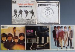 Approximately 80 singles and EPs, mostly 1960s including The Small Faces, The Beatles etc
