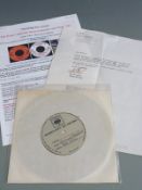 Bob Dylan - Mixed Up Confusion / Corrina Corrina, CBS UK advance copy - not for resale, white