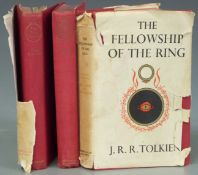 [First Editions] Lord Of The Rings Trilogy by J.R.R. Tolkien comprising The Fellowship of the Ring