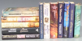 [Fantasy] Prince of The Blood by Raymond E. Feist 1989 signed copy, The Druid of Shannara by Terry