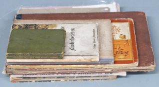 [Illustrated] Herricks Content illustrated by Mrs Houghton decorated boards, Sketches for The