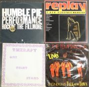 Approximately 140 albums of mixed genres