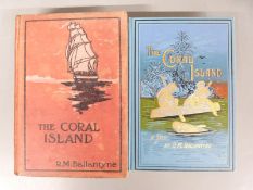 R.M. Ballantyne The Coral Island A Tale of the Pacific Life with Illustrations by Dalziel, published