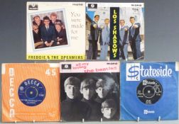 Approximately 70 singles 1960's/1970's including EPs