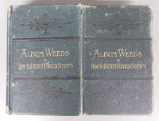 'Album Weeds' or 'How to Detect Forged Stamps' by Rev. R.B Earee, third edition 1906 in two hardback