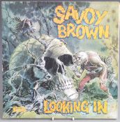 Savoy Brown - Looking In (SKL5066) dull sleeve, record appears Ex with slight wear to cover