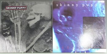 Skinny Puppy - Bites (15ntwk), Remission (NTM 6301) records and covers appear EX