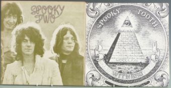 Spooky Tooth - Spooky Two (ILPS 9098) bullseye label, record appears Ex. with slight wear on