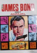 Walt Howarth signed limited edition print The James bond 007 Annual 2 of 5 with certificate of