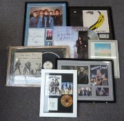 Quantity of rock, metal, Brit pop and indie ephemera including Alice Cooper, Motorhead and Oasis
