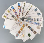 A large quantity of Great Britain first day covers