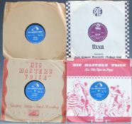 Approximately 40 x 78s mostly Rock and Roll including Elvis Presley