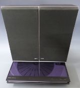 Bang & Olufsen Beogram 3000 turntable in original box with a pair of Beovox X.25 speakers