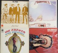 Approximately 60 albums including Genesis, Keef Hartley, Camel, Joe Cocker, Humble Pie, Slade, Rod