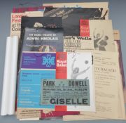 A selection of ballet posters including Swan Lake, many London's Festival Ballet etc, largest 76 x