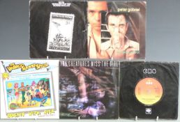 Approximately 300 singles mostly 1970s and 1980s