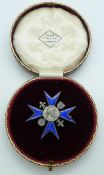 Florence Nightingale School of Nursing badge, awarded to E.Maud Stinton, dated 1933, formed of an