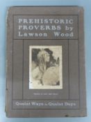 Lawson Wood Prehistoric Proverbs A series of 12 water-colour drawings, published Collier & Co (1907)