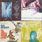 Approximately 130 albums of mixed genres