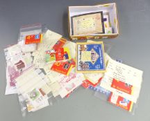 Great Britain stamp booklets and loose mint stamps, high redeemable value