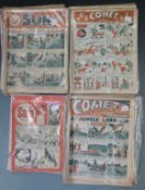 Over 80 various Western comics including The Comet Adventures Weekly, Comet Short, Comet The All-