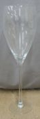 Novelty oversize wine or champagne glass, height 80cm