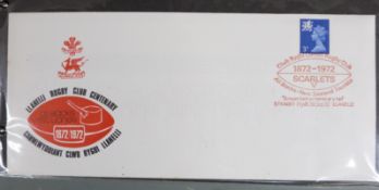 A large collection of Great Britain first day covers including some coin/ stamp covers in eleven