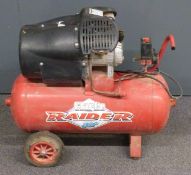 Clarke twin cylinder air compressor