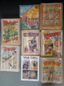 Approximately  250 comics / magazines including, Whizzer, Whoopee, Warlord, etc.