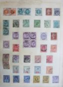 Simplex album of all-world stamps including early issues