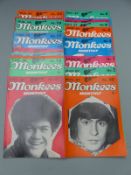 Monkees Monthly magazines - numbers 1-11 inclusive, 13-20 inclusive, 22-24 inclusive