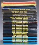 Twenty-nine The Beezer Book annuals