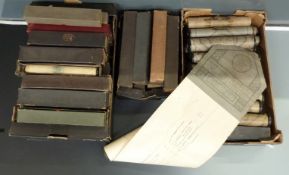 A collection of Pianola rolls, mostly popular dance music of the time, classical etc,