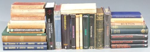 [Topography] Including Pevsner editions of South Lancashire, Wiltshire, Oxfordshire, Berkshire,