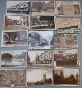 A small collection of early 20thC postcards; largely scenery including Malvern, Gloucester,