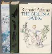 [Signed] Richard Adams The Plague Dogs 1977 illustrated by A. Wainwright first edition signed