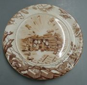 WWI Bruce Bransfather wall plaque 