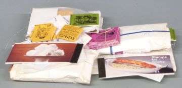 A box of GB stamp booklets and sponsored booklets, large quantity