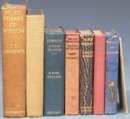 T.E. Lawrence Seven Pillars of Wisdom 1935, Revolt in The Desert 1927, Evelyn Waugh Black Mischief