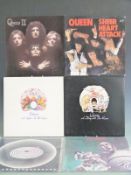 Queen - Queen 2 (EMA767), with inner, BLAIR run out, Sheer Heart Attack (EMC3061) with inner. A