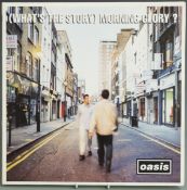Oasis- What's The Story Morning Glory (CRELP 189) with inners, records and covers appear Ex, cover