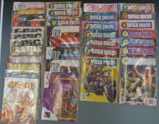 Approximately  35 Adventure comics / magazines including Elf Quest, Eerie, Epic Strip and Judge