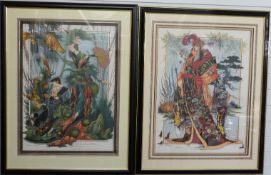 J.C.G. Illingworth two signed limited edition prints one 'The Longest Night' (110/275) the other '