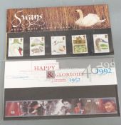 A box of approximately 150 Great Britain presentation packs